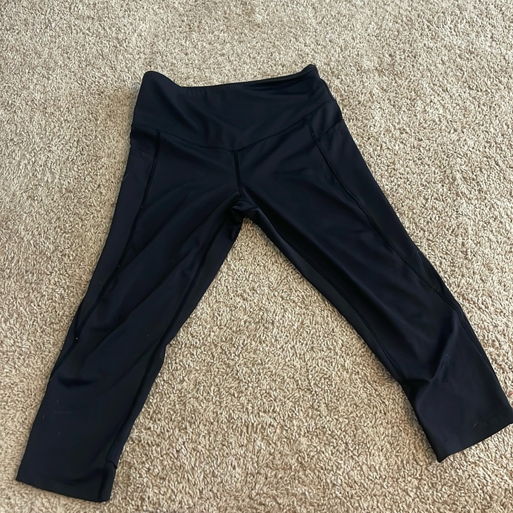 Curves N Combat Boots Capri Leggings